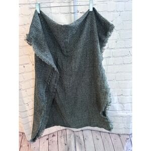 OLD NAVY Fringed INFINITY SCARF Gray‎